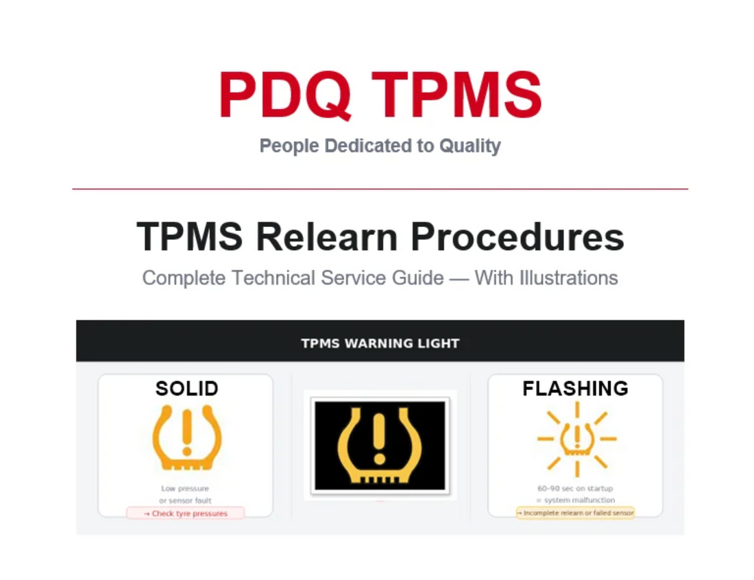 TPMS Relearn Procedures