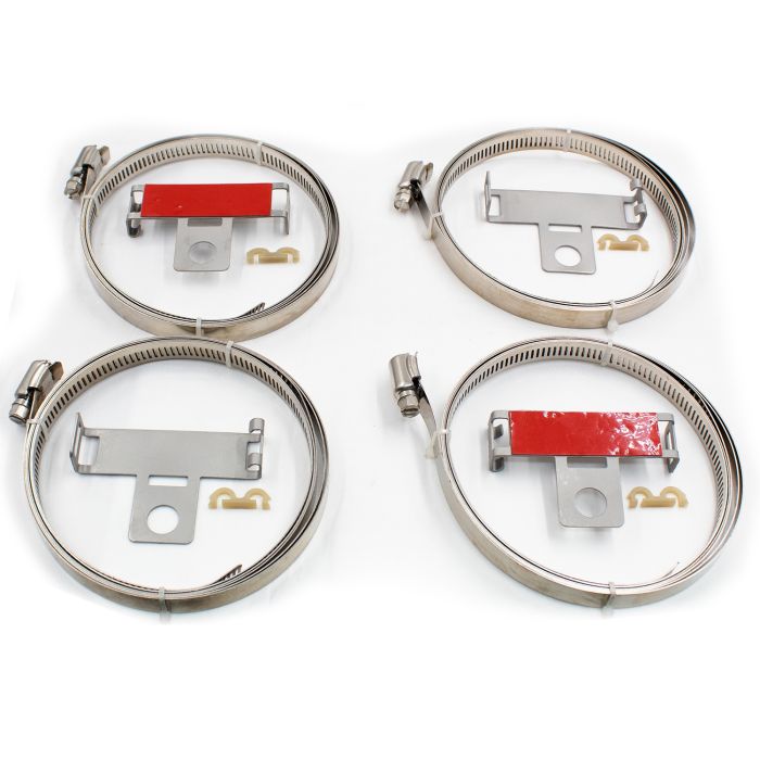 PDQ TPMS Accessories Strap Kit contains 4 Straps, 4 Clips, 4 Keepers For Ford vehicles and applications using banded TPMS Sensors