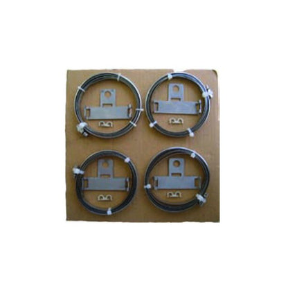 PDQ TPMS Accessories Strap Kit contains 4 Straps, 4 Clips, 4 Keepers For Ford vehicles and applications using banded TPMS Sensors