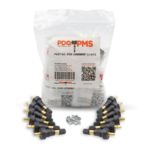 PDQ TPMS 12 Pack Replacement Rubber Snap-In Valve Stem For Chevrolet GMC Ford Equivalent to: Dill VS-950, OEM: TPMS-76