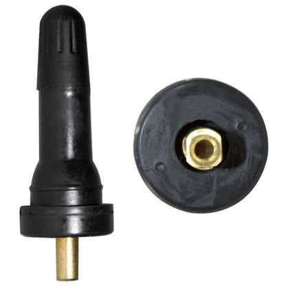 PDQ TPMS 12 Pack Replacement Rubber Snap-In Valve Stem For Chevrolet GNC Ford Jeep RAM Equivalent to: Dill VS-20, OEM: TPMS-76