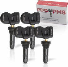 PDQ Multi Protocol TPMS 315/433 MHZ TPMS 4 Pack  Rubber Stem  For Ford Lincoln Equivilant to: Replaces OE Part # , OEM: 9L3Z-1A-189A | F2GZ-1A189-A | F2GZ-1A189-B |