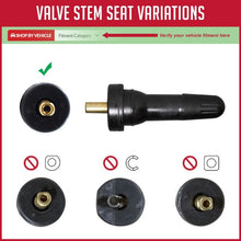 PDQ TPMS 12 Pack Replacement Rubber Snap-In Valve Stem For Chevrolet GMC Ford Equivalent to: Dill VS-950, OEM: TPMS-76