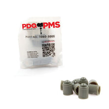 PDQ TPMS  12 Pack of 8 Caps | Grey Cap | For  Equivalent to: Equivalent to 1060 | 5000, OEM: