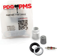 PDQ TPMS  12 Pack of 8 Caps | Metal Caps | For  Equivalent to: Equivalent to 1130 | 5000, OEM: