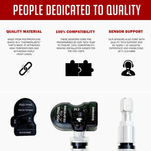 PDQ Multi Protocol TPMS 315/433 MHZ Tire Pressure Sensor  Rubber Stem  For Ford Lincoln Equivilant to: Replaces OE Part # , OEM: 9L3Z-1A-189A | F2GZ-1A189-A | F2GZ-1A189-B |