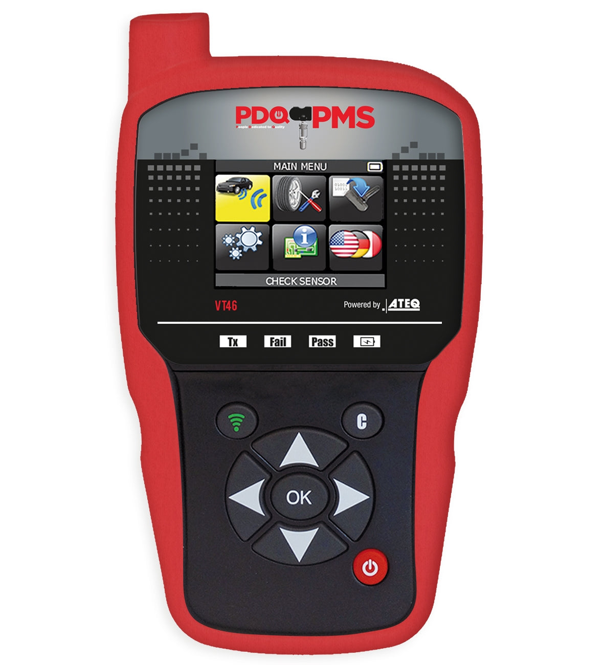 TPMS - Re-Learn Tools - PDQ Programming Tool to perform diagnostics and TPM Sensor Programming.