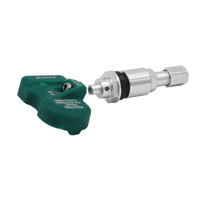 PDQ TPMS 315/433 MHZ Programmable Tire Pressure Sensor Metal Valve Stem  For Many Domestic and Foreign applications Equivilant to: Direct Replacement, OEM: